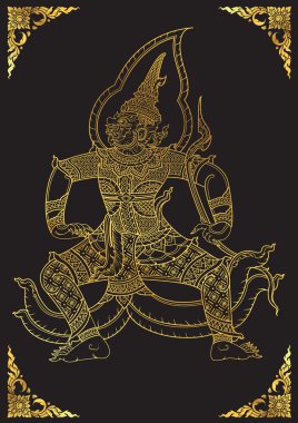 Tay geleneği dev Ramayana karakterleri