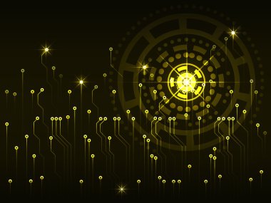 Bilgisayar grafik Web sitesi Inte için soyut teknolojik altyapı
