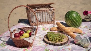 Piknik ile farklı tür-in paket snacks