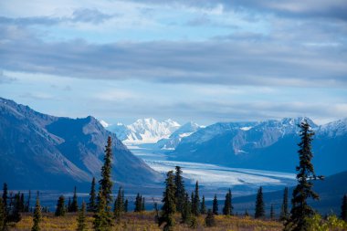 Matanuska buzul alaska ABD