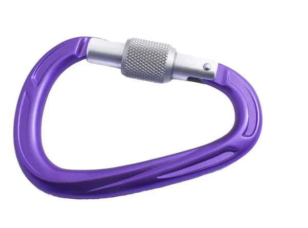 Beyaz arka plan üzerinde izole tırmanma kemer