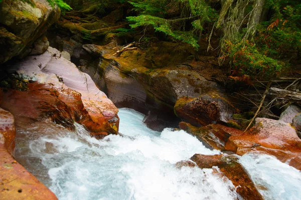 Çığ Gorge, buzul Milli Parkı, montana, ABD