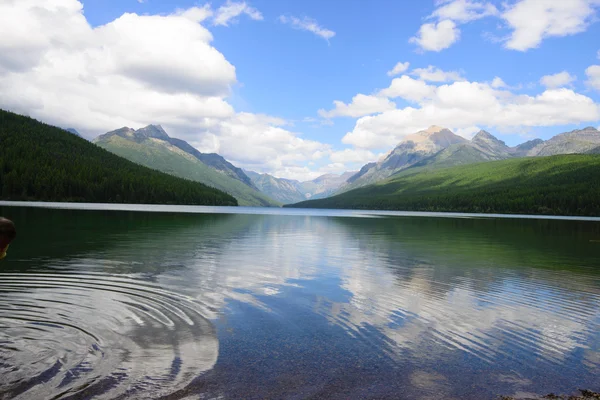 Göl bowman glacier Ulusal Parkı
