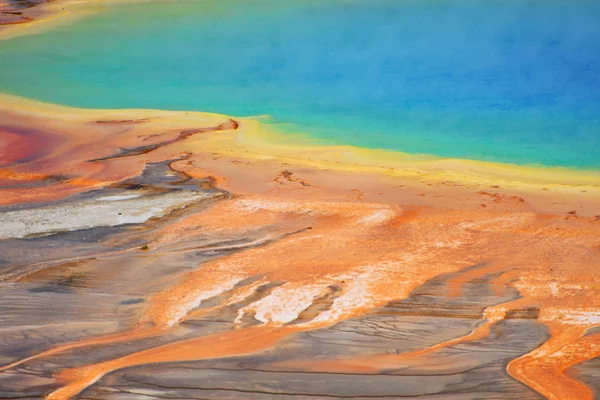 Grand Primatic Spring Yellowstone National Park Wyoming — Foto Stock