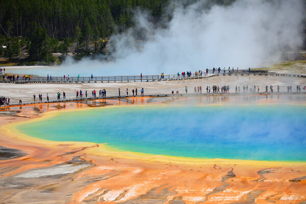 Гранд-Призматическая весна Йеллоустон
