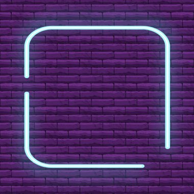 Sevgililer Günü tatili için neon tabelalar vektör illüstrasyonu.