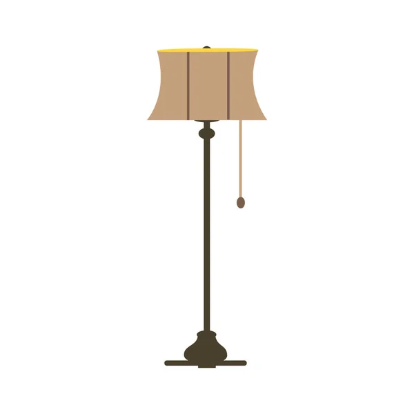 Lampes Design Lumière Meubles Illustration Vectorielle Électrique Lampadaires Électriques Lampes — Image vectorielle