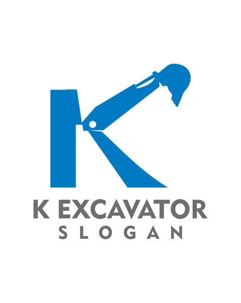 K Ekskavatör logosu