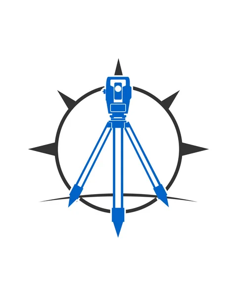 Logotipo GPS Surveyor — Archivo Imágenes Vectoriales