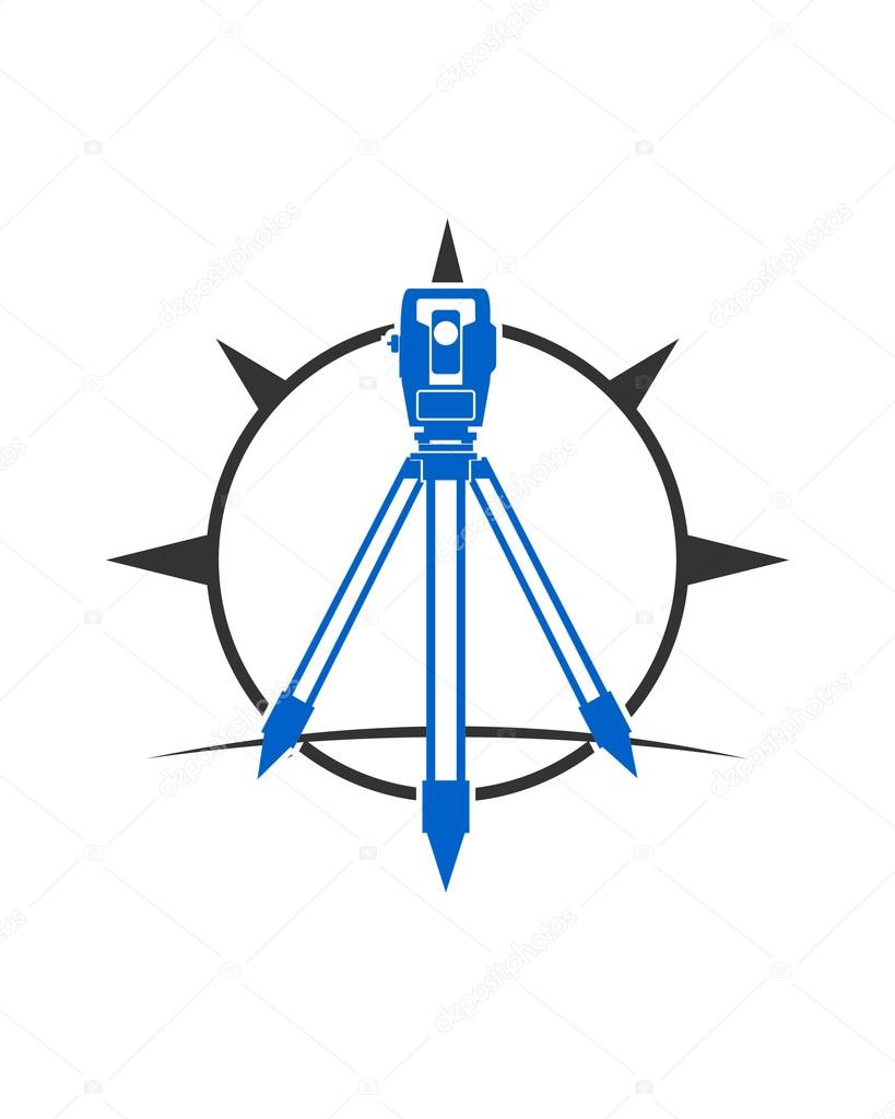 GPS Surveyor Logo ⬇ Vector Image by © Pure_Design | Vector Stock 115088414