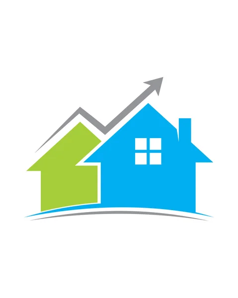 Home Value Logo — Stock Vector
