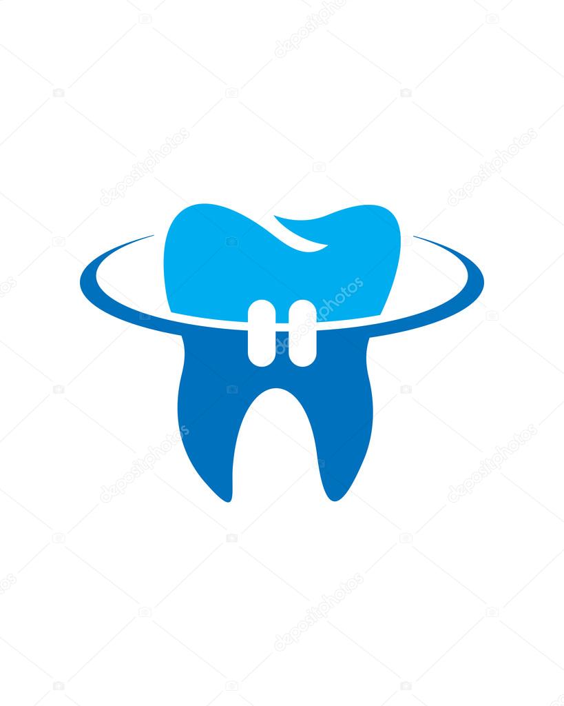 Orthodontics Dental Logo Stock Vector C Pure Design 115445662