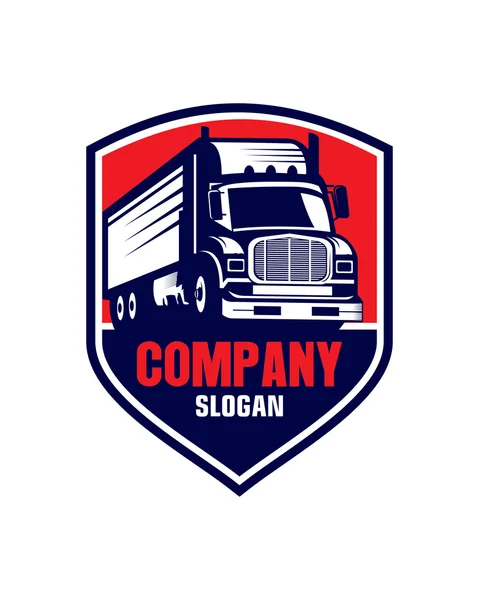 Trucking Company Logo — Stock Vector