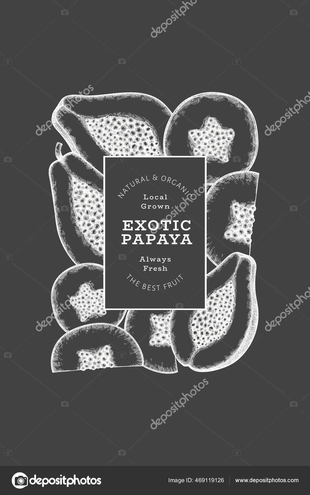 Papaya Dulceストックベクター ロイヤリティフリーpapaya Dulceイラスト ページ 10 Depositphotos