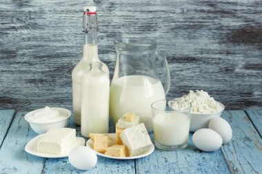 Farklı süt ürünleri kümesi