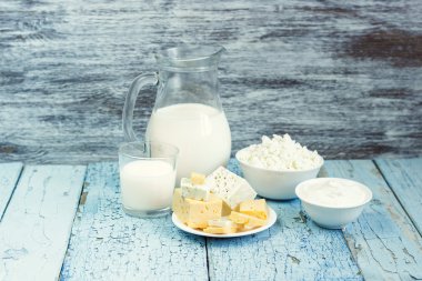 Farklı süt ürünleri kümesi