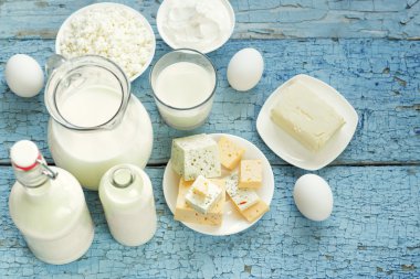 Farklı süt ürünleri kümesi