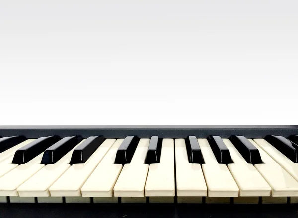 Elektronik piyano klavye — Stok fotoğraf