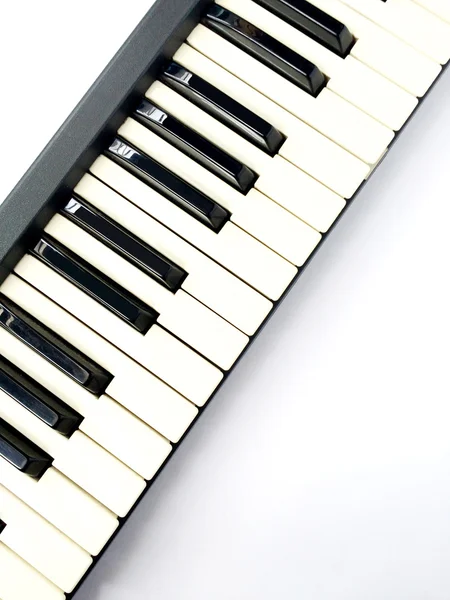 Elektroniska piano keyboard — Stockfoto