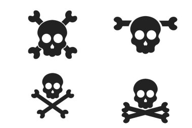 Kafatası vektör çizimi