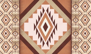 Kusursuz kabile düzeni. Geometrik arkaplan. vektör illüstrasyonu.