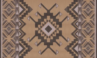 Renk çizgilerinin soyut etnik arka planının vektörü. Geometrik süs deseni. Kusursuz desen