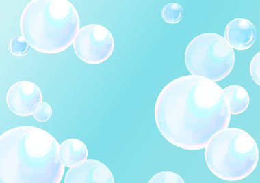 Suluboya sabun köpüğü duvar kağıdı çizimi