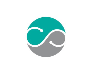 Sonsuzluk Tasarımı Sonsuzluk logosu Vektör Logo Şablonu