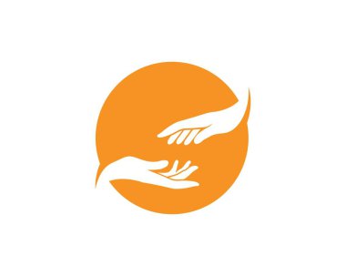 El Bakımı Logo Şablonu Vektör İşletmeleri