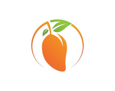 Mango Logo Şablonu vektör tasarımı