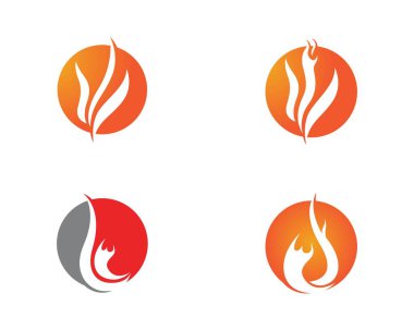 Ateş ve Alev Logosu Sembolleri