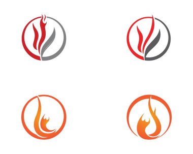 Ateş ve Alev Logosu Sembolleri