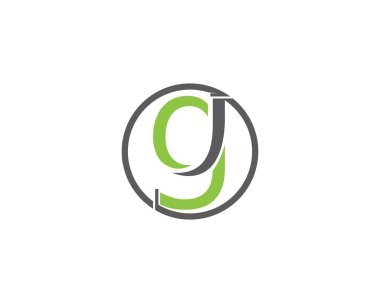 G harfi Logo vektör sembolü