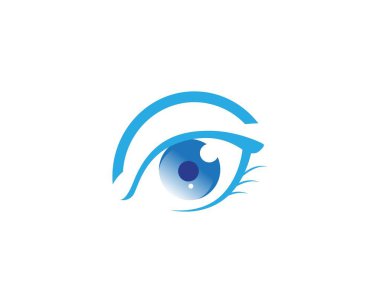 Göz Bakımı Logo Şablonu