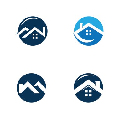 Emlak Logosu Tasarımı, şirket imzası. Logo Vektörü