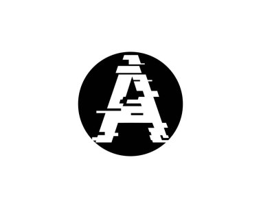 Bir Harf Logosu İş Şablonu