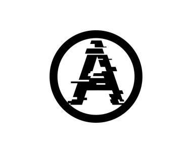 Bir Harf Logosu İş Şablonu