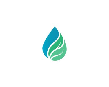 su damlası Logo Şablonu vektör çizimi tasarımı
