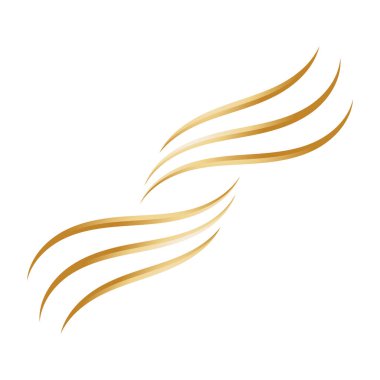 saç logosu vektör sembolü, illüstrasyon simgesi