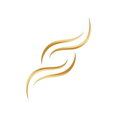 saç logosu vektör sembolü, illüstrasyon simgesi