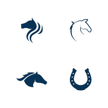 At Logosu Şablonu Vektör tasarımı