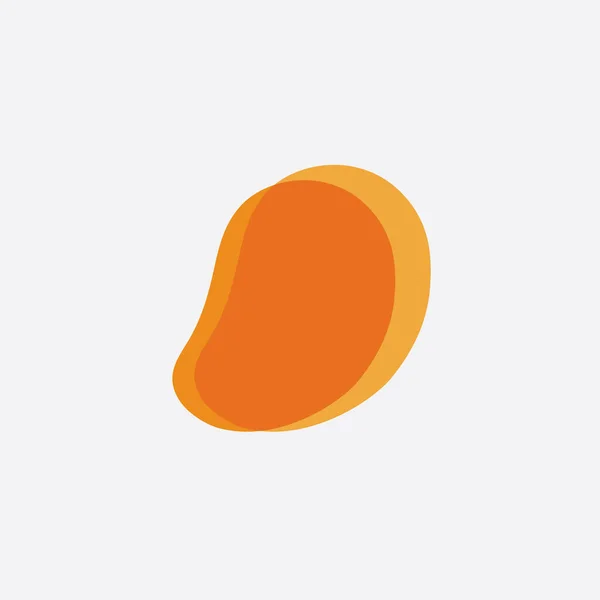 Frische Mango Obst Vektor Illustration Logo Symbol — Stockvektor