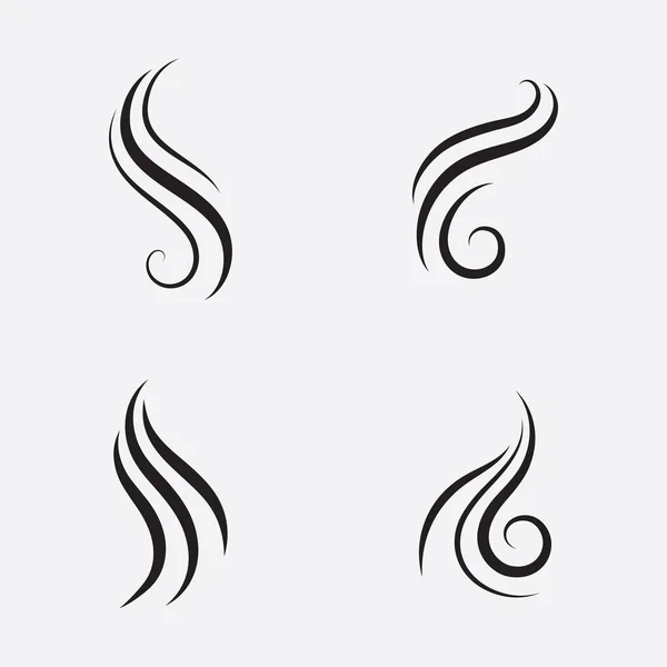 Nastavit Logo Symboly Ženy Vlasy — Stockový vektor