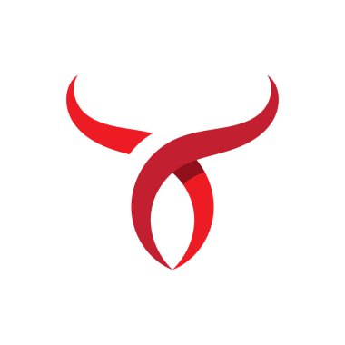Taurus Logo Şablonu, Red Bull Taurus Logo Şablon Vektör İmajı