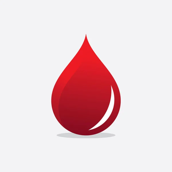 Blood Donors Icon Blood Logo Vector Illustration — Archivo Imágenes Vectoriales