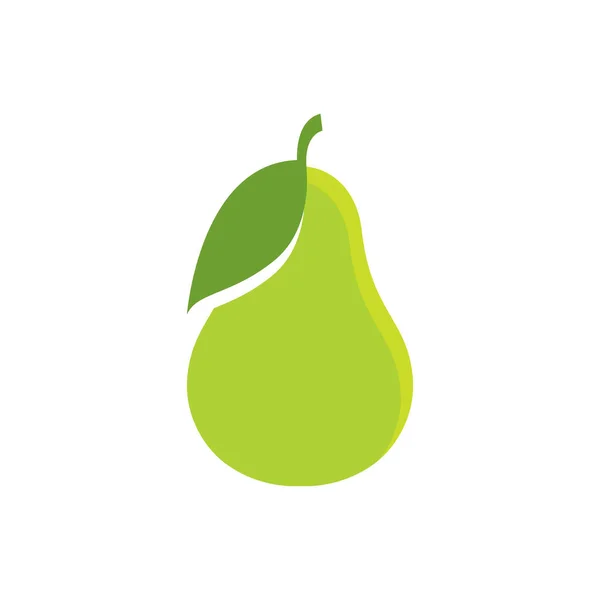 Szablon Logo Owoców Awokado Zdrowe Symbole Żywności — Wektor stockowy