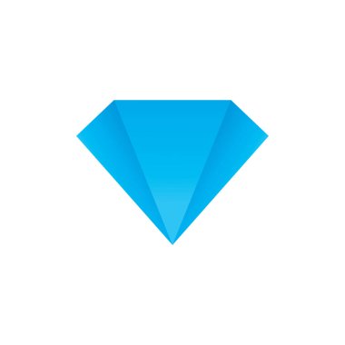 Elmas logo vektör şablonu elmas sembolü