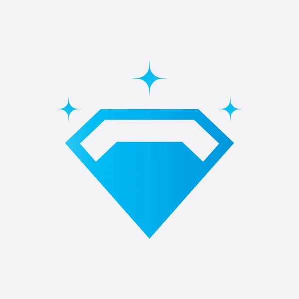 Diamond Logo Vector Template Diamond Symbol — Stock Vector