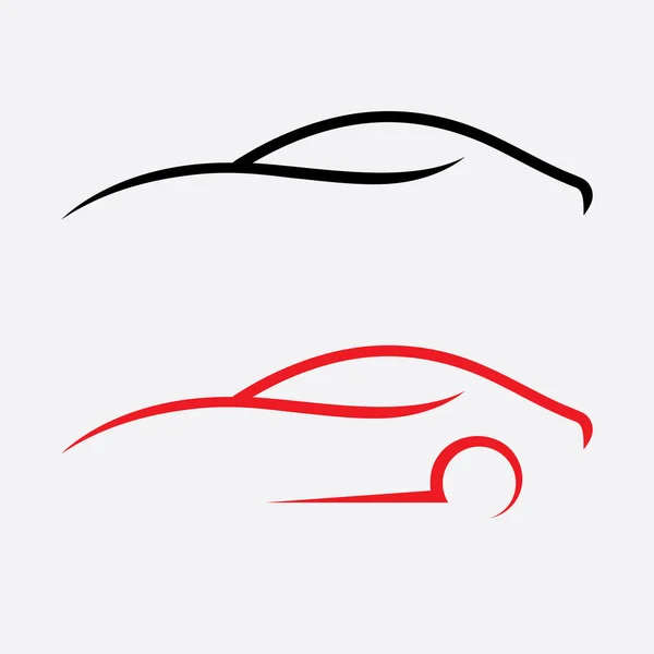 Illustration Vectorielle Logo Voiture Automobile Logo Voiture Automobile — Image vectorielle