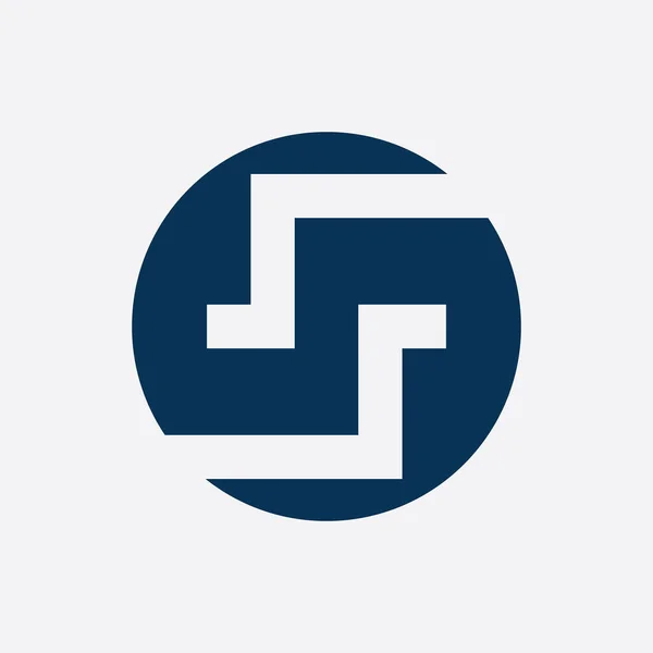 Letras Logotipo Símbolos — Vector de stock